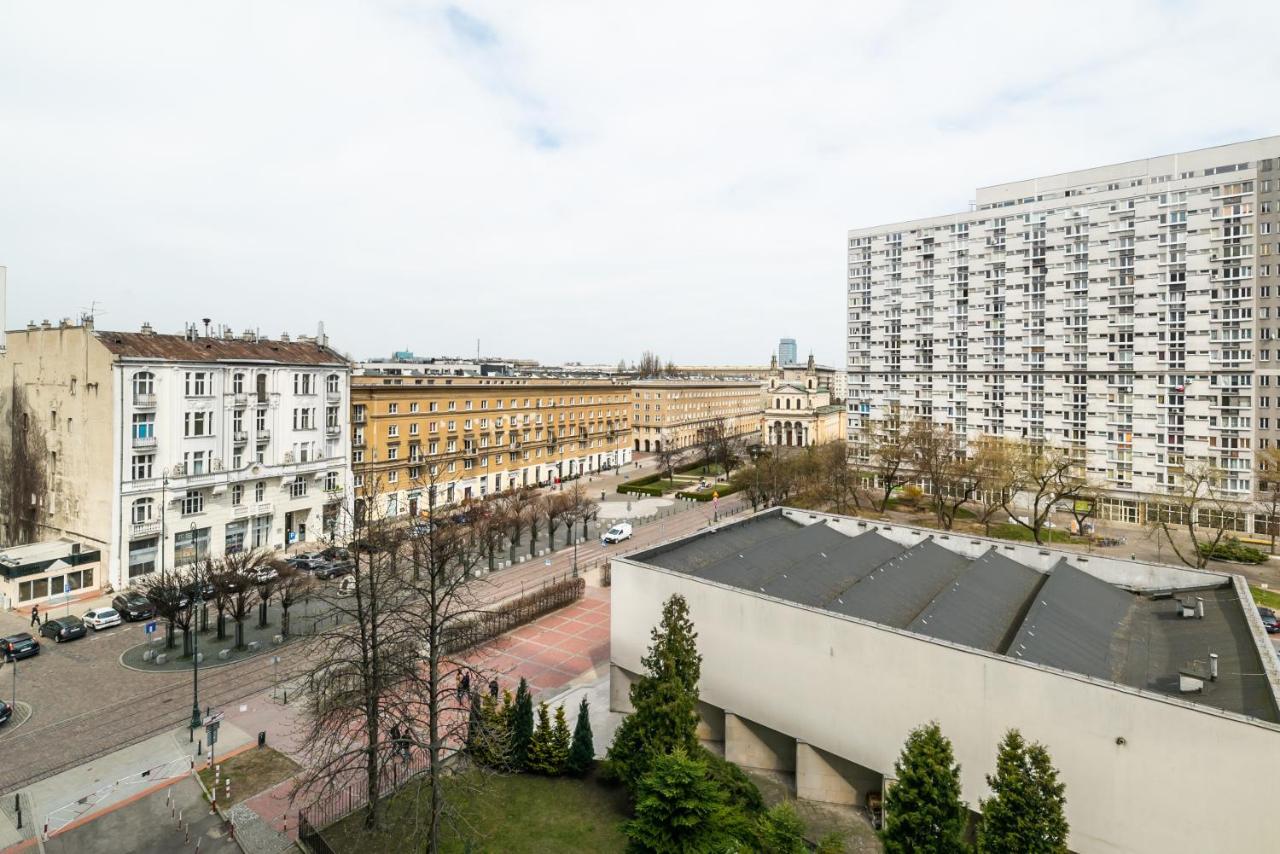 Chlodna Sky Blue Aparament Warszawa Eksteriør billede