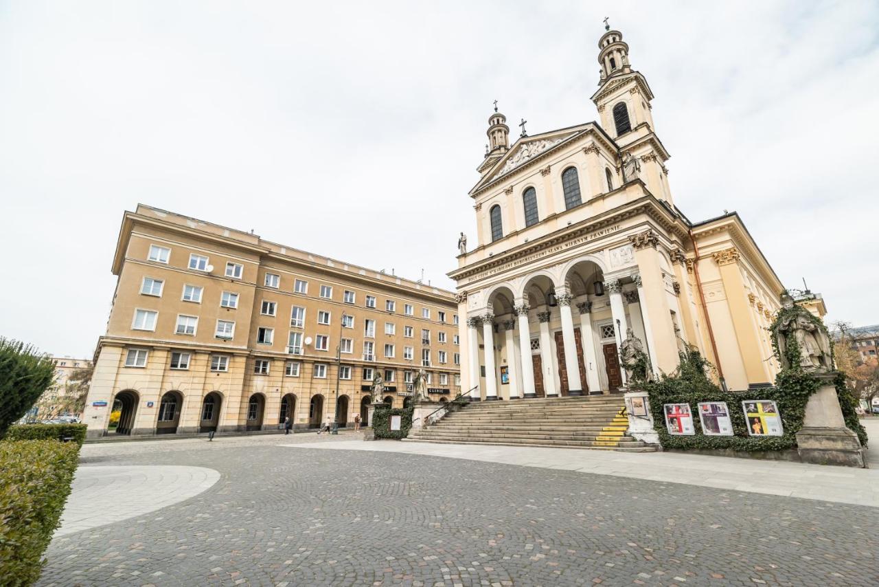Chlodna Sky Blue Aparament Warszawa Eksteriør billede
